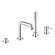 Четиридупкова комбинация за вана GROHE Essence 19578001, хром – Grohe 11.32.323.0052 - siko.bg Четиридупкова комбинация за вана GROHE Essence 19578001, хром – Grohe 11.32.323.0052 – миниатюра